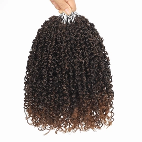 10 Packs Yanky Twist Crochet Braids Hair 10 Inch Pre-Twisted Passion Twist Crochet Hair, Small Curly Passion Twist Hair Crochet Braids Hair Twist Crochet Hair for Black Women T30