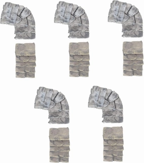 10pcs Resin Stone Steps Micro Landscape Ornaments for Garden Decoration Adorable Resin Figurines for Doll Houses and Miniature Gardens