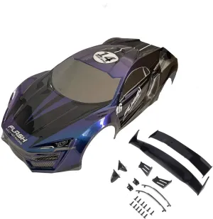 1/10 Scale RC Printed Precut Drift Racing Touring Onroad Car Body Shell Width 200mm (Lykan)