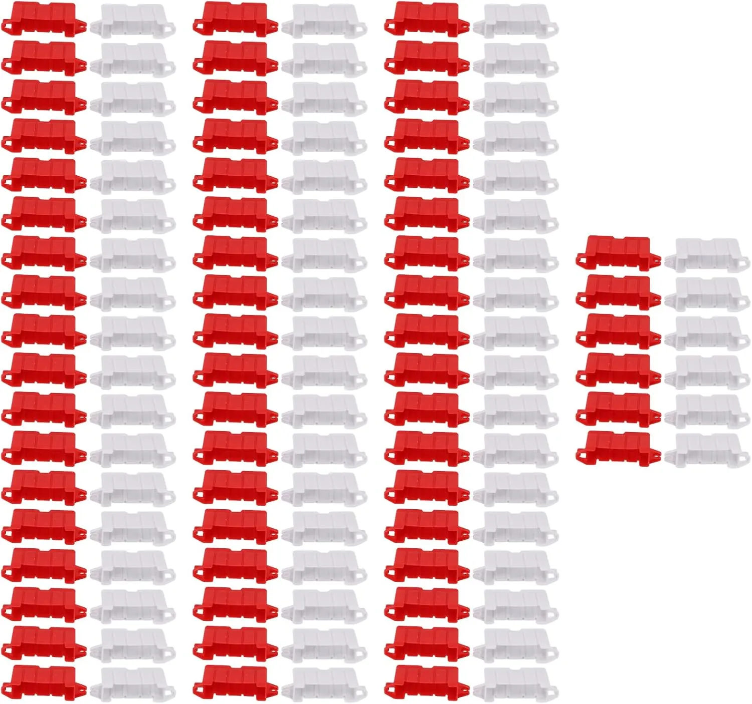 120PCS RC Drift Track, Remote Control Car DIY Racing Track, Road Barrier Drifting Race Track Road Barrier Plastic Universal RC Car DIY Racing Track Road Barrier Remote Control Car Accessories