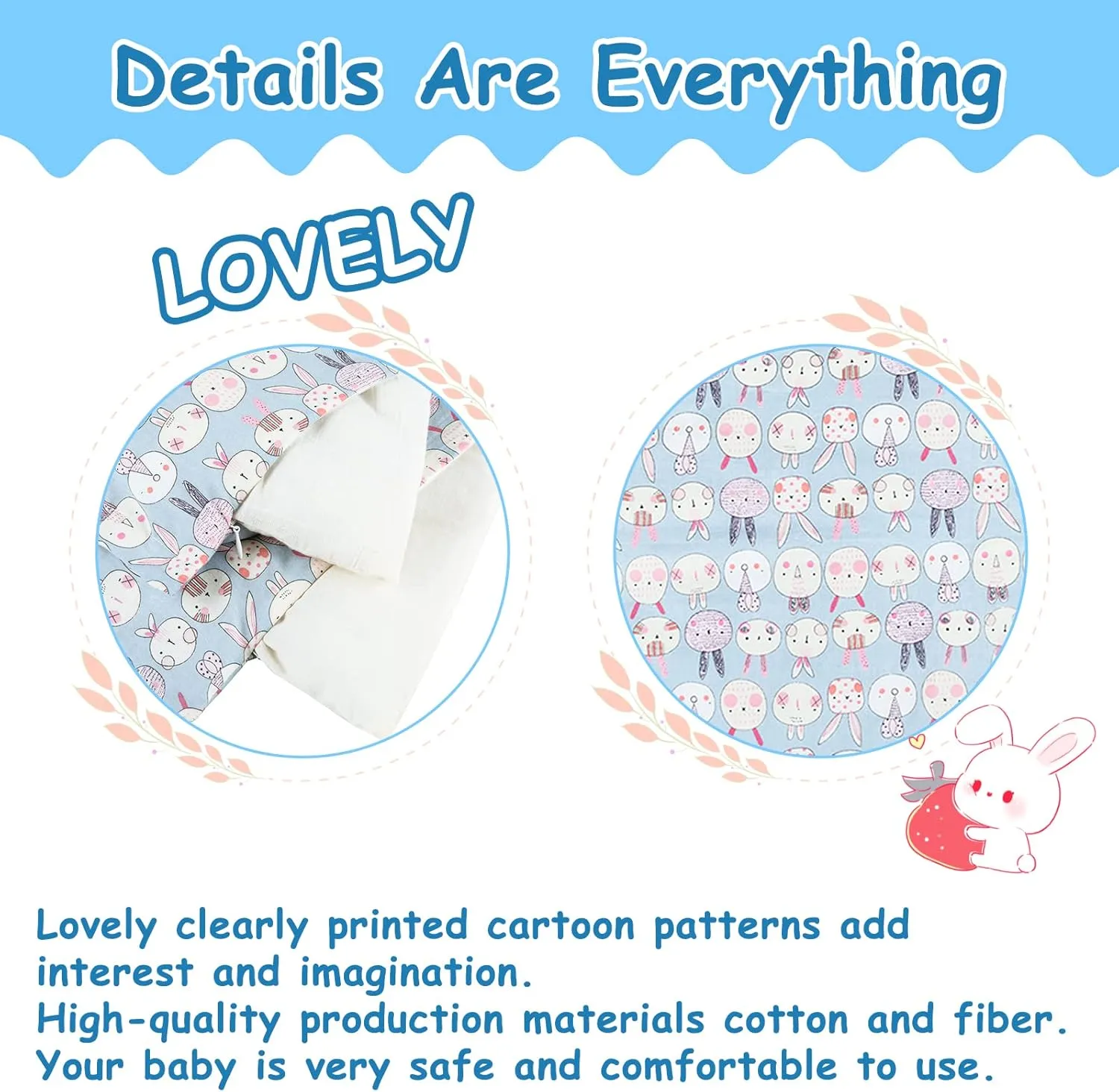 18 Inch Doll Bedding 2 Pc. Set - Reversible Print Doll Bedding Accessories with Comforter and Pillow - Fits American Girl Dolls and Other 18 Inch Dolls Holiday