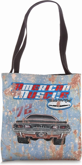 1972 Challenger,Hot Rod,Muscle Car,Magnum,R/T SE,440,Rally Tote Bag