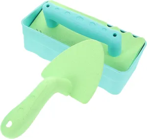 1Set Beach Play Set of Digging Tools for Years and Up Includes Shovel and Brick Mold for Outdoor Fun and Creative Sand Activities