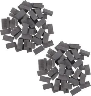 200pcs Miniature Brick Ornaments for DIY Miniatures Creative Building Blocks for Compact Micro Landscape Bricks for Hands Fun and Imagination Development