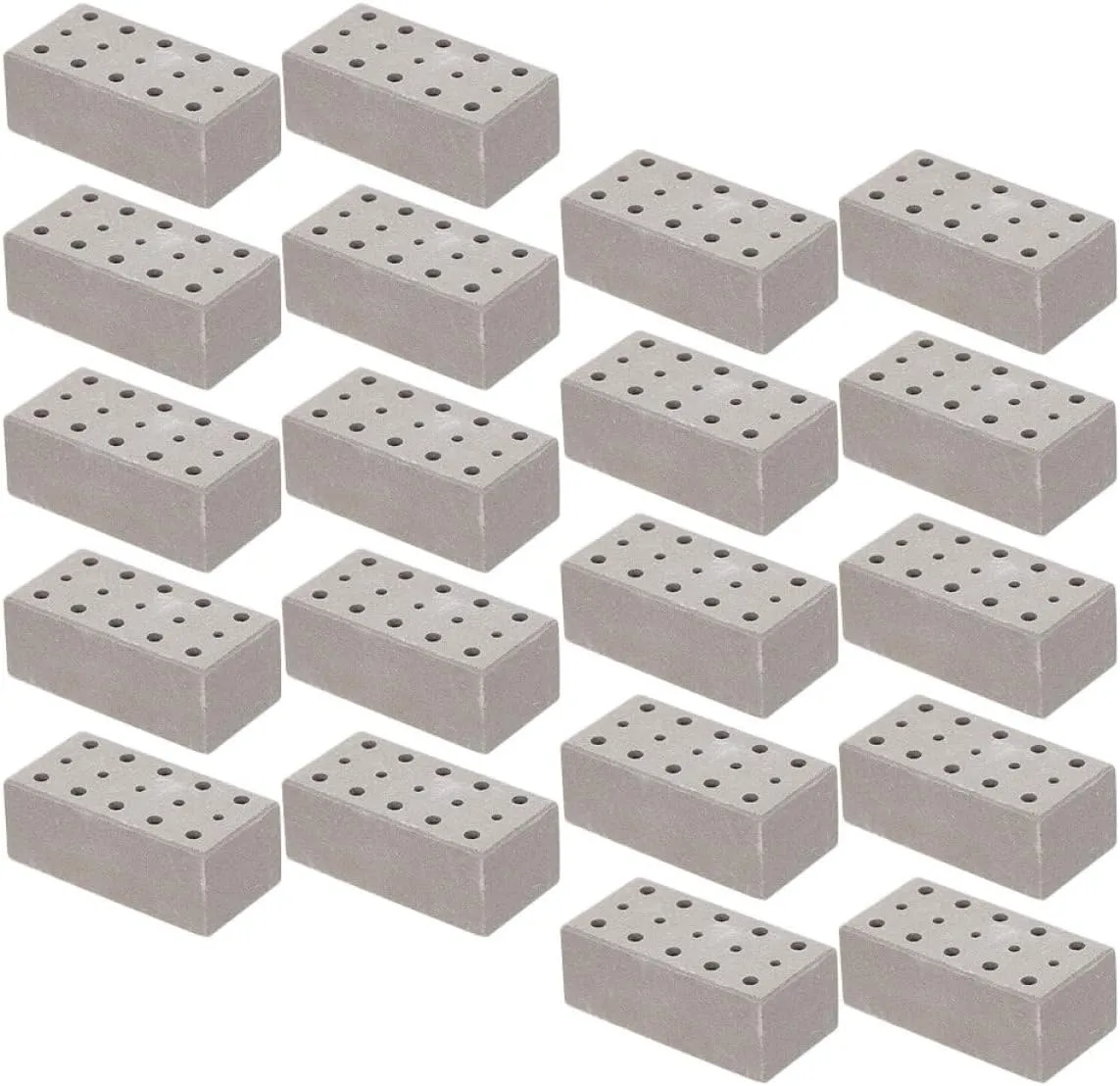 30pcs Miniature Bricks for DIY Crafts Lifelike Tiny Building Blocks for Dollhouse Decoration Versatile Landscaping and Creative Projects for Family Engagement and Teamwork