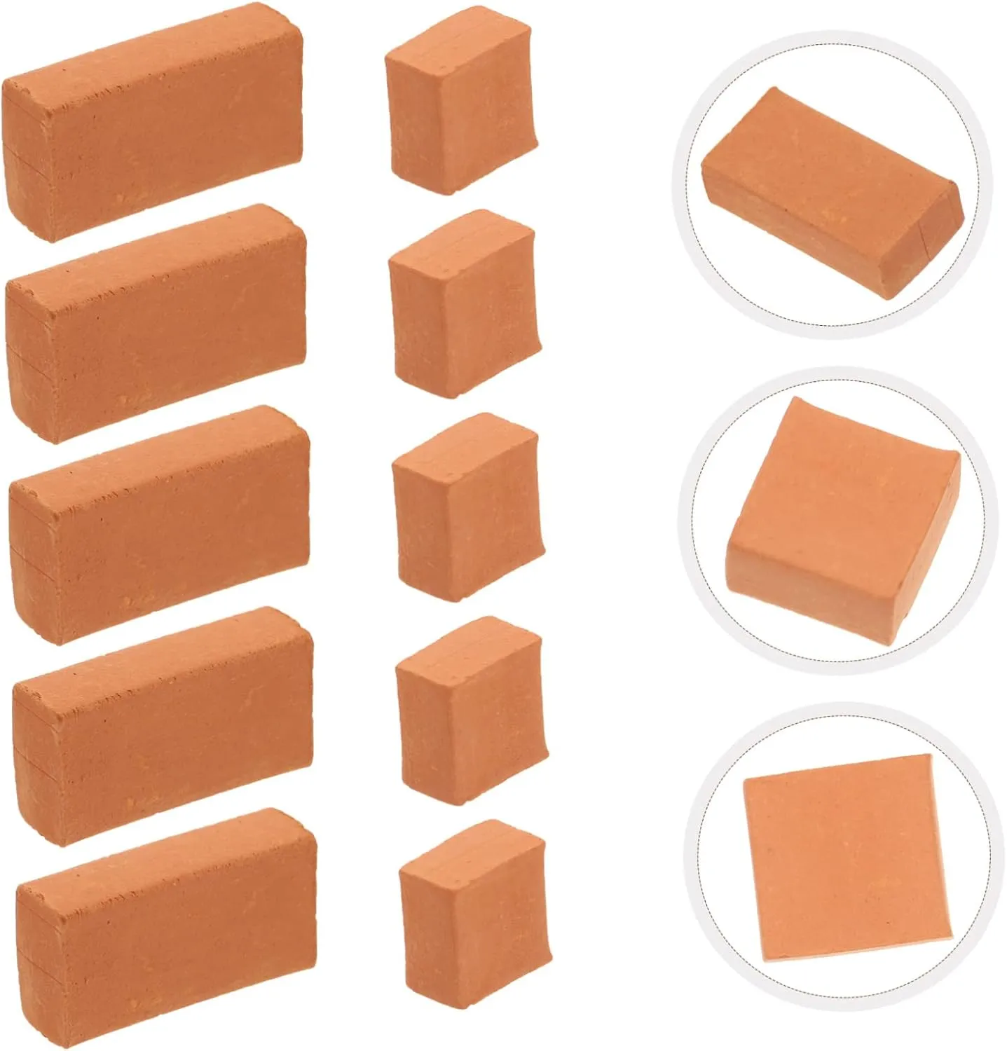 400pcs Miniature Wall Bricks for Boy Girl Simulation Building Blocks for Model Train Layouts Landscapes and Creative Projects for Crafting and Imaginative Play