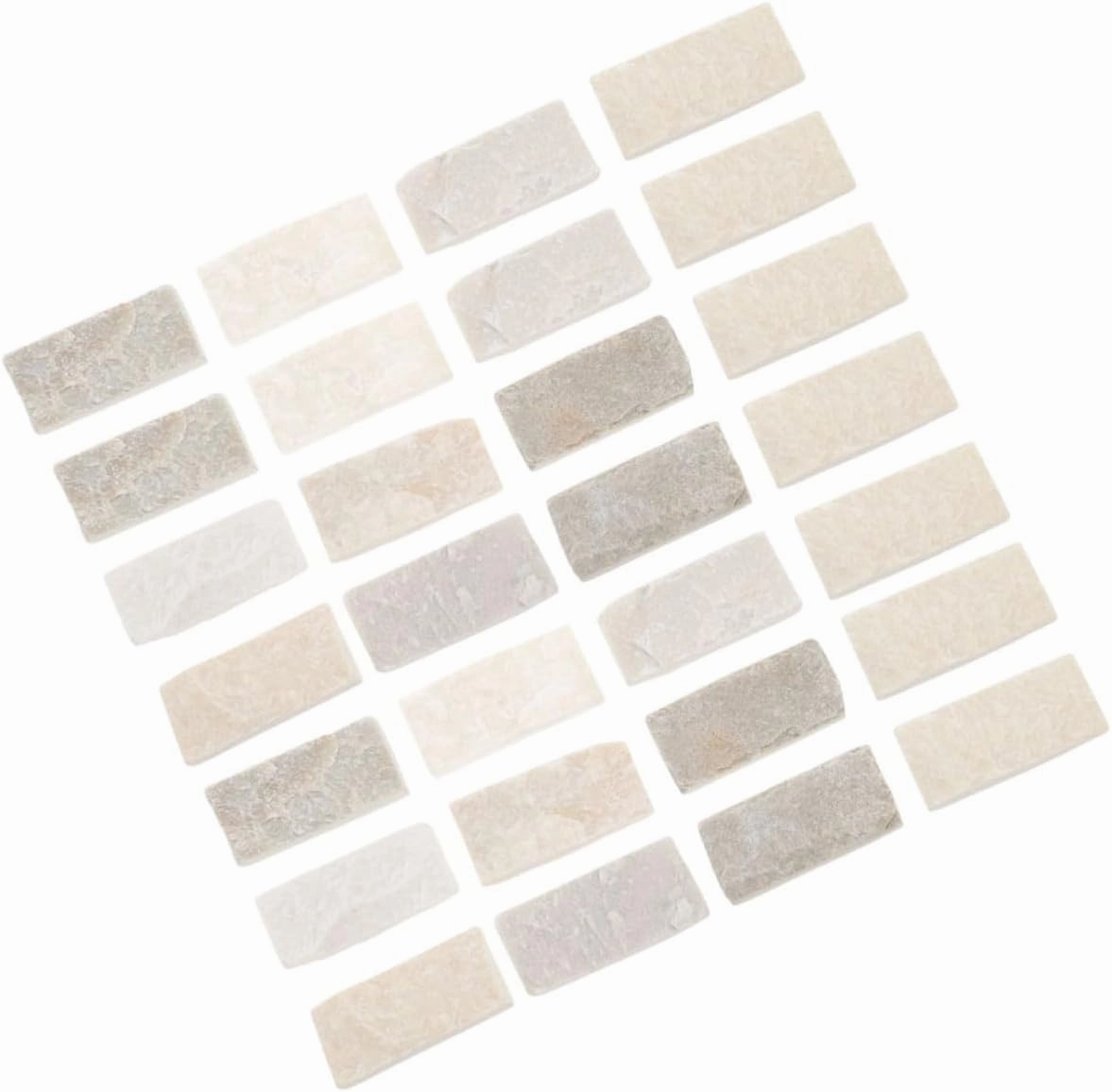40Pcs Miniature Bricks for Aquarium Landscaping Mini Wall Bricks for Model Building Realistic Decorative Micro Bricks for Dollhouse and Craft Projects Compact Design
