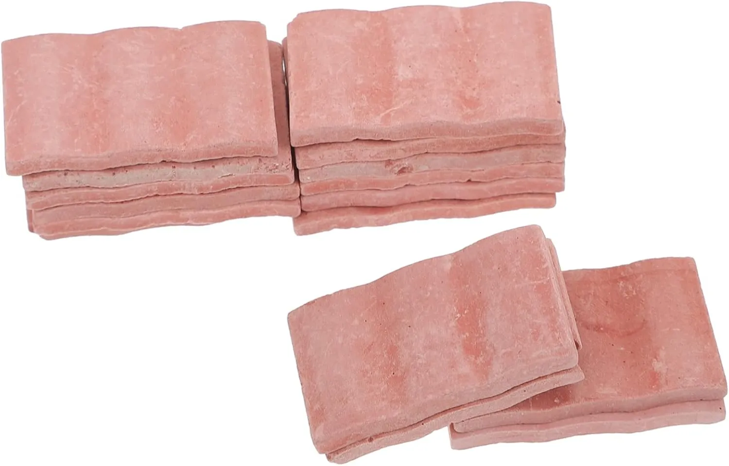 50pcs Miniature Brick Models Table Brick for Landscape and Dollhouse Accessories Realistic Building Models for Creative Projects