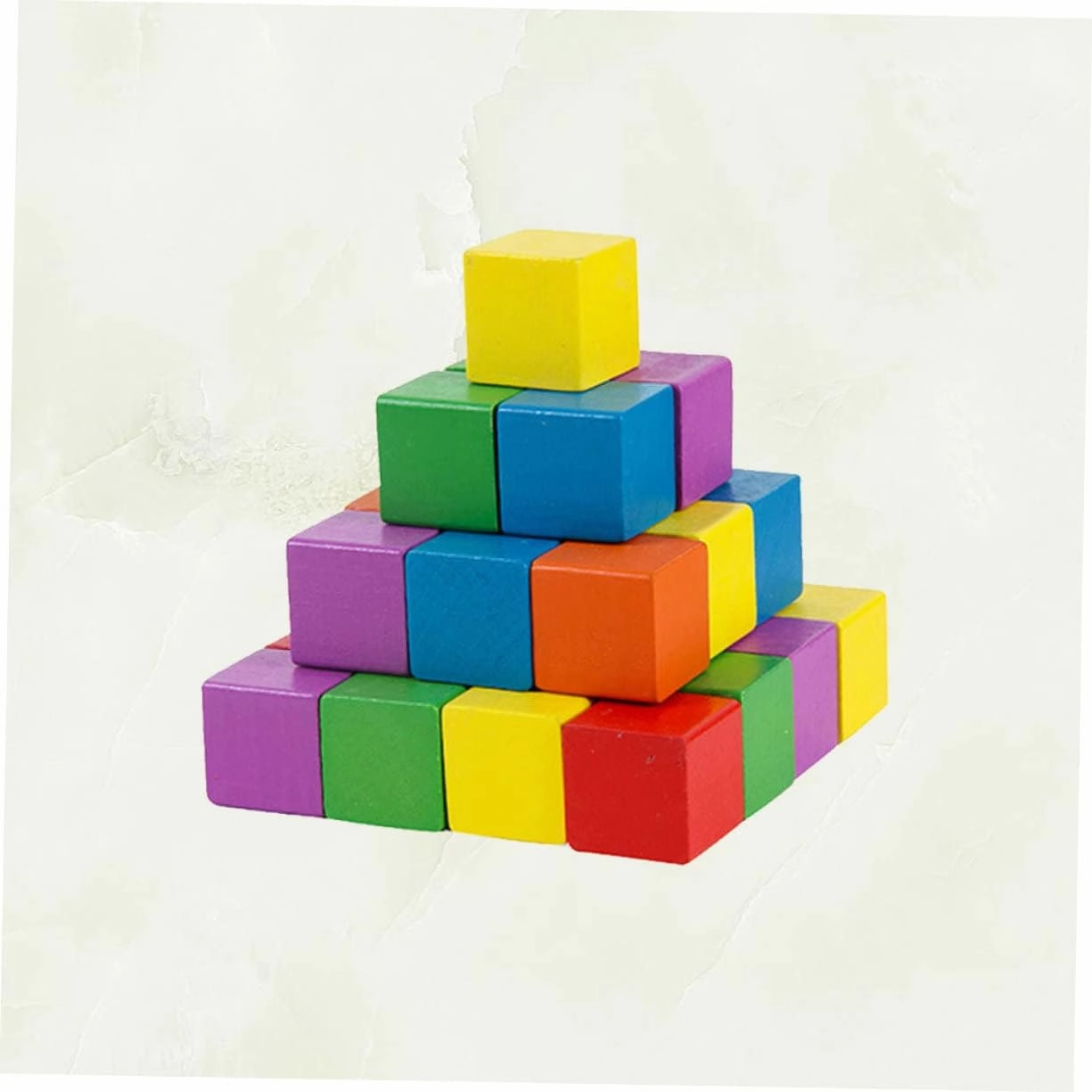 50pcs Centimeter Cubes Set Square Geometric Solids Craft Cube for Boys and Girls DIY Projects