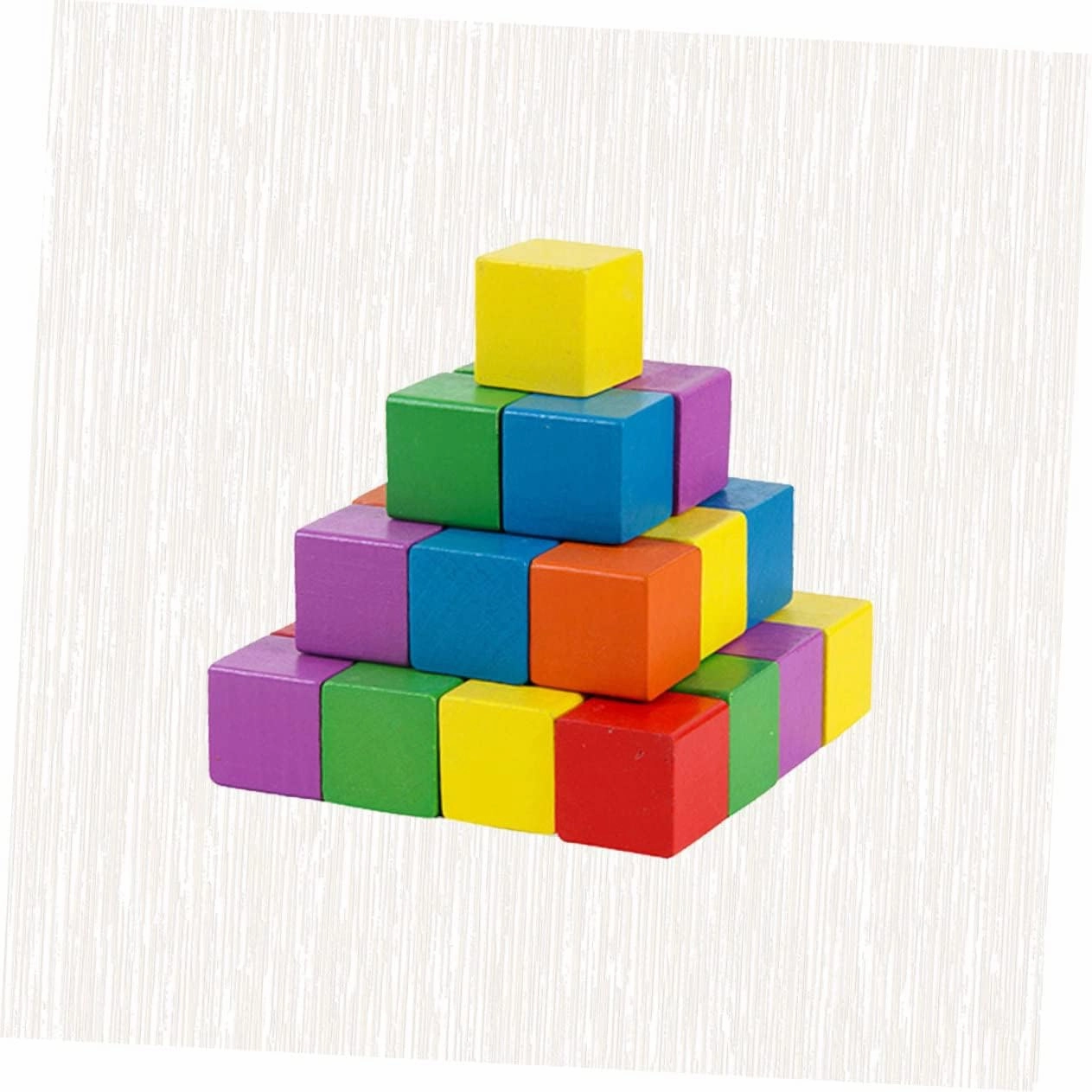 50pcs Centimeter Cubes Set Square Geometric Solids Craft Cube for Boys and Girls DIY Projects
