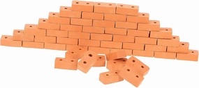 50pcs Miniature Brick Models for DIY Landscaping Design for Micro Landscape Decor and Crafting Projects Easy to Use Wall Brick Accessories