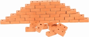 50pcs Miniature Bricks for Landscaping Accessories Building Models for Miniature Scenes for Crafting Table Layouts and Garden Decoration