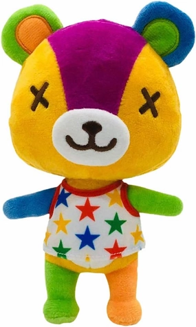 Animal Crossing New Leaf Plush Toy Suitable for Collection, Animal Crossing: New Horizons Stuffed Doll Toy for Boy Girl Christmas Halloween Birthday Gift, 8“ (Stitches)