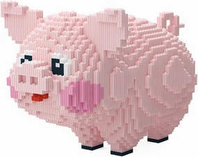 Animal Pig Micro Building Blocks Set（2745PCS） Gift for Adults and Kids