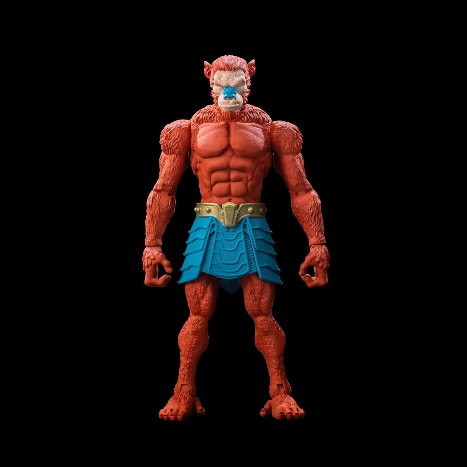 Animal Warriors of the Kingdom - Primal: Ancients Feral Beasty 6-Inch Action Figure, 27 Points of Articulation, Customizable Character Creator Base, Includes Extra Hands, Window Box Packaging