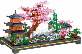 Architecture Zen Garden Micro Building Blocks Set （2806PCS）- Creative Japanese Tranquil Garden Building Blocks，Architectural Model Toys Gifts for Kid and Adult