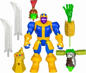 Avengers Marvel MixMashers Thanos Custom Mix-and-Match Deluxe Action Figure & Accessories, 5-Inch-Scale Super Hero Toys for Kids Ages 4 