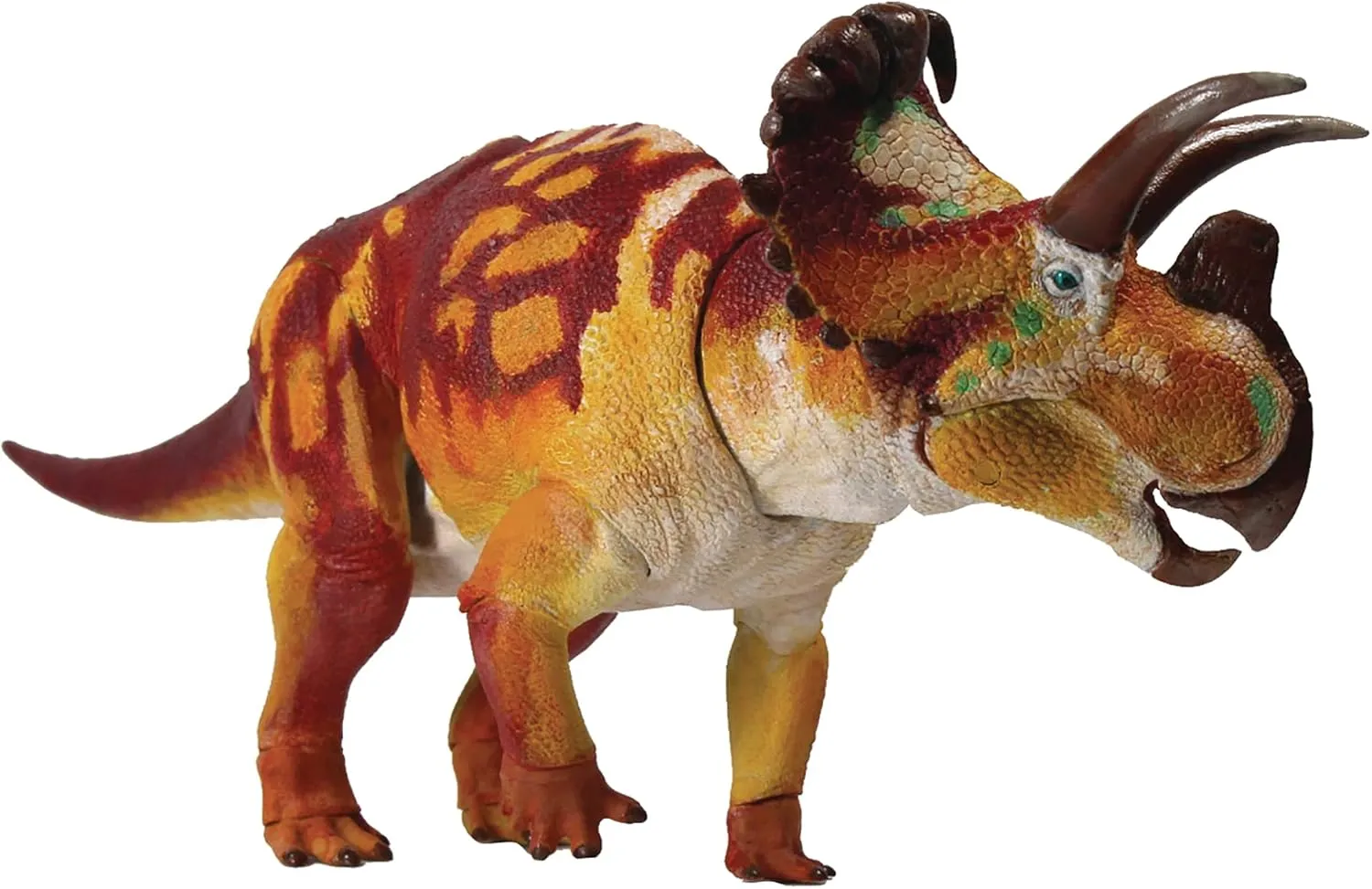 Beasts of The Mesozoic: Ceratopsian Series Wendiceratop 1:18 Scale Action Figure, Multicolor