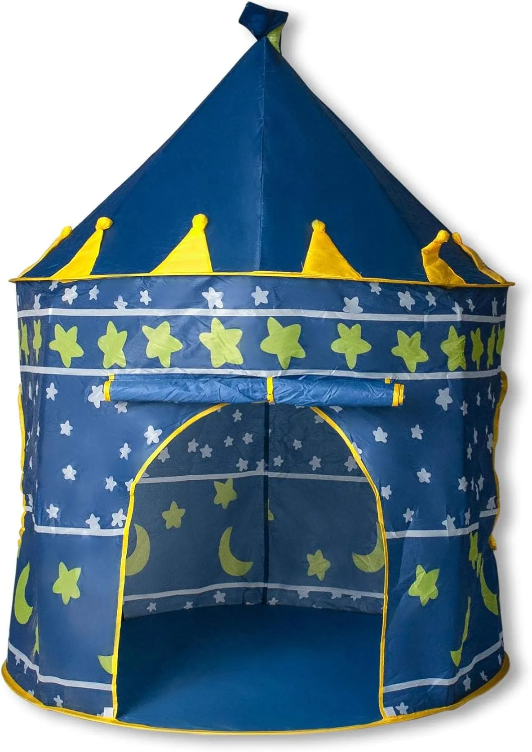Blue Fantasy Castle Play Tent | Playhouse for Kids, Indoor and Outdoor Activities | Toys & Games, Imaginative Playtime with Role Play | 54 x 41 Inches
