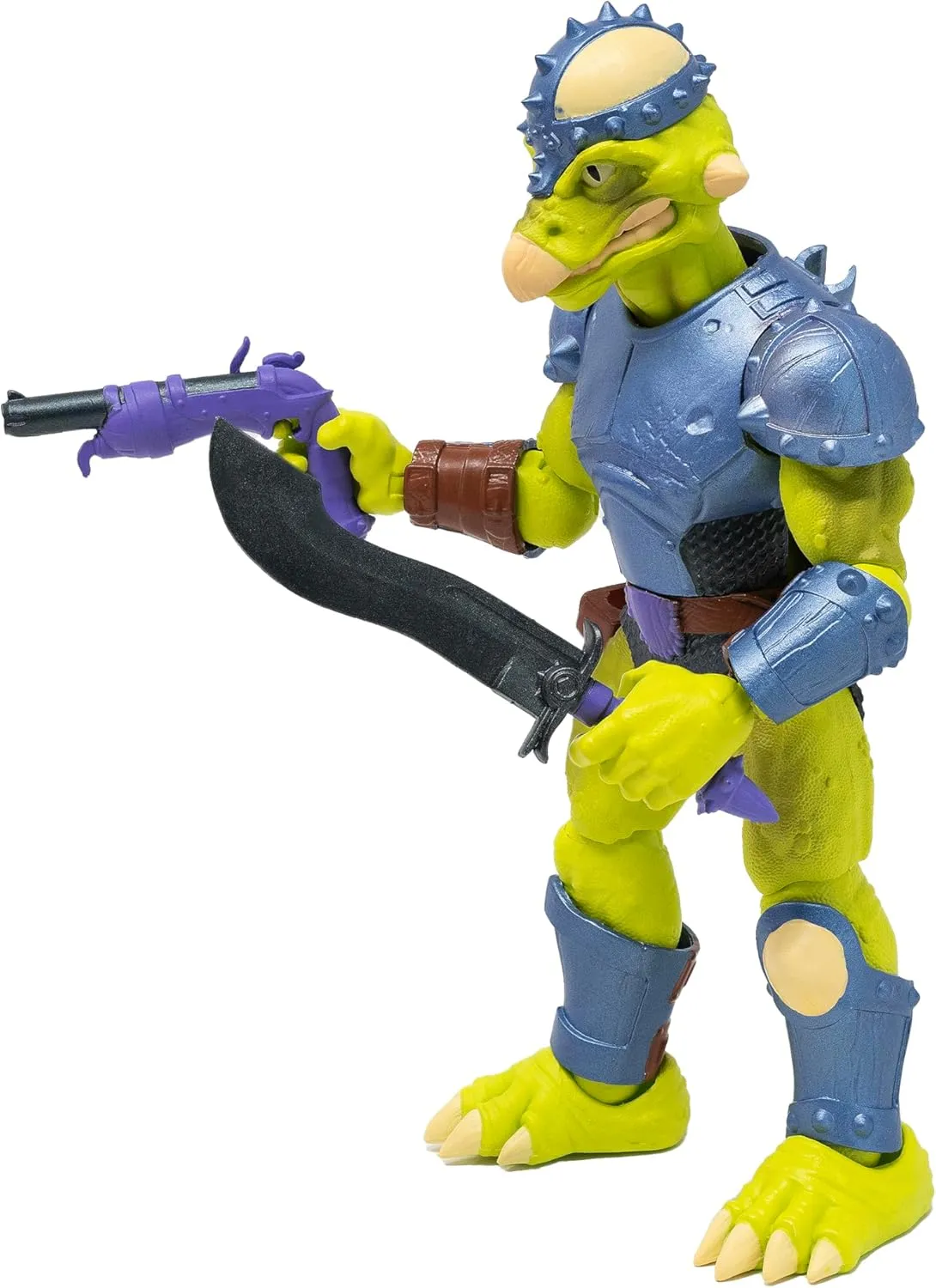 Boss Fight Studio Saurozoic Warrior Seph Rasan Futuristic, Armored Dinosaur Hero – Highly Articulated, Posable Collectible Action Figure with Full Range of Accessories – 6 Inch Scale 1:12, Ages 8 