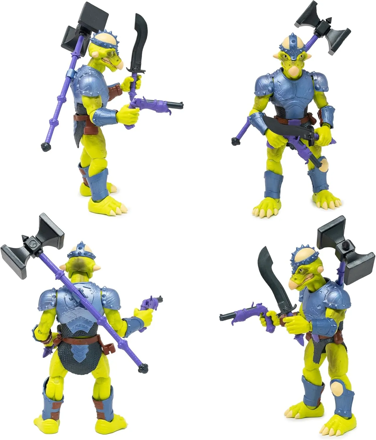 Boss Fight Studio Saurozoic Warrior Seph Rasan Futuristic, Armored Dinosaur Hero – Highly Articulated, Posable Collectible Action Figure with Full Range of Accessories – 6 Inch Scale 1:12, Ages 8 