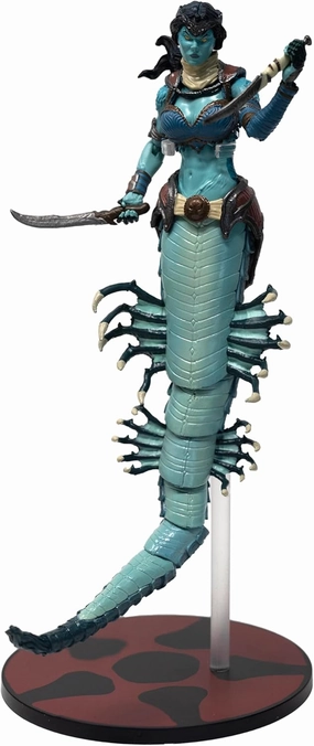 Boss Fight Studio Court of The Dead Gallevarbe, Eyes of The Queen Action Figure – Highly Articulate Collectible Figurine with Accessories Including Alternate Hands, Water Feature, and Knives – 4”