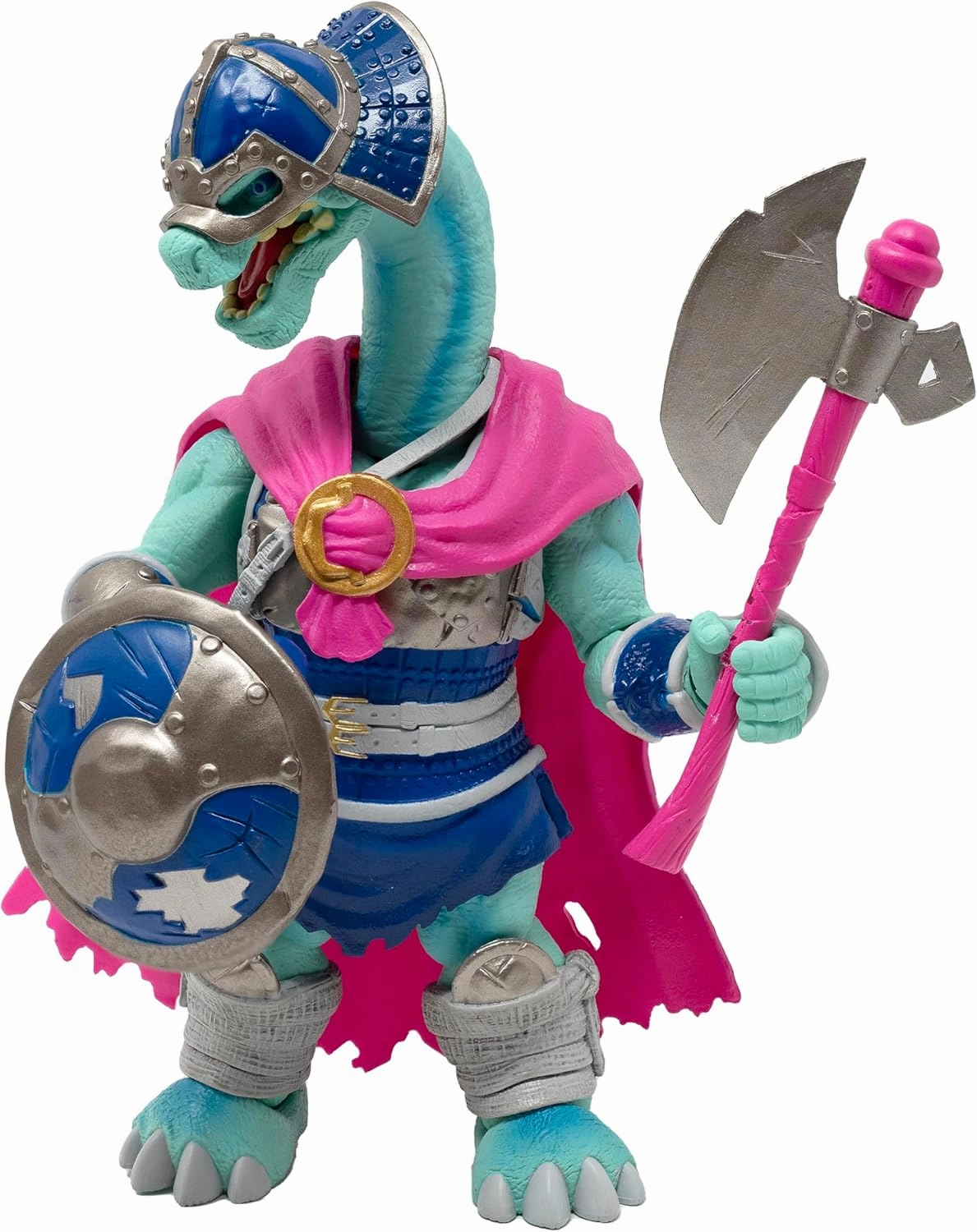 Boss Fight Studio Saurozoic Warrior Kolig Shipbreaker Brontosaurus VikingFuturistic, Armored Dinosaur Hero – Highly Articulated, Posable Collectible Action Figure with Accessories – 6 Inch Scale 1:12