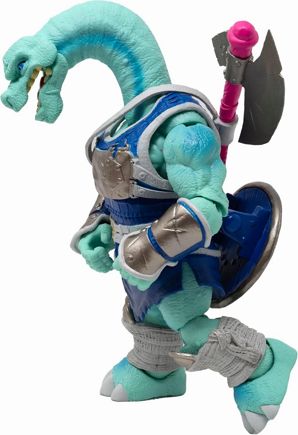 Boss Fight Studio Saurozoic Warrior Kolig Shipbreaker Brontosaurus VikingFuturistic, Armored Dinosaur Hero – Highly Articulated, Posable Collectible Action Figure with Accessories – 6 Inch Scale 1:12