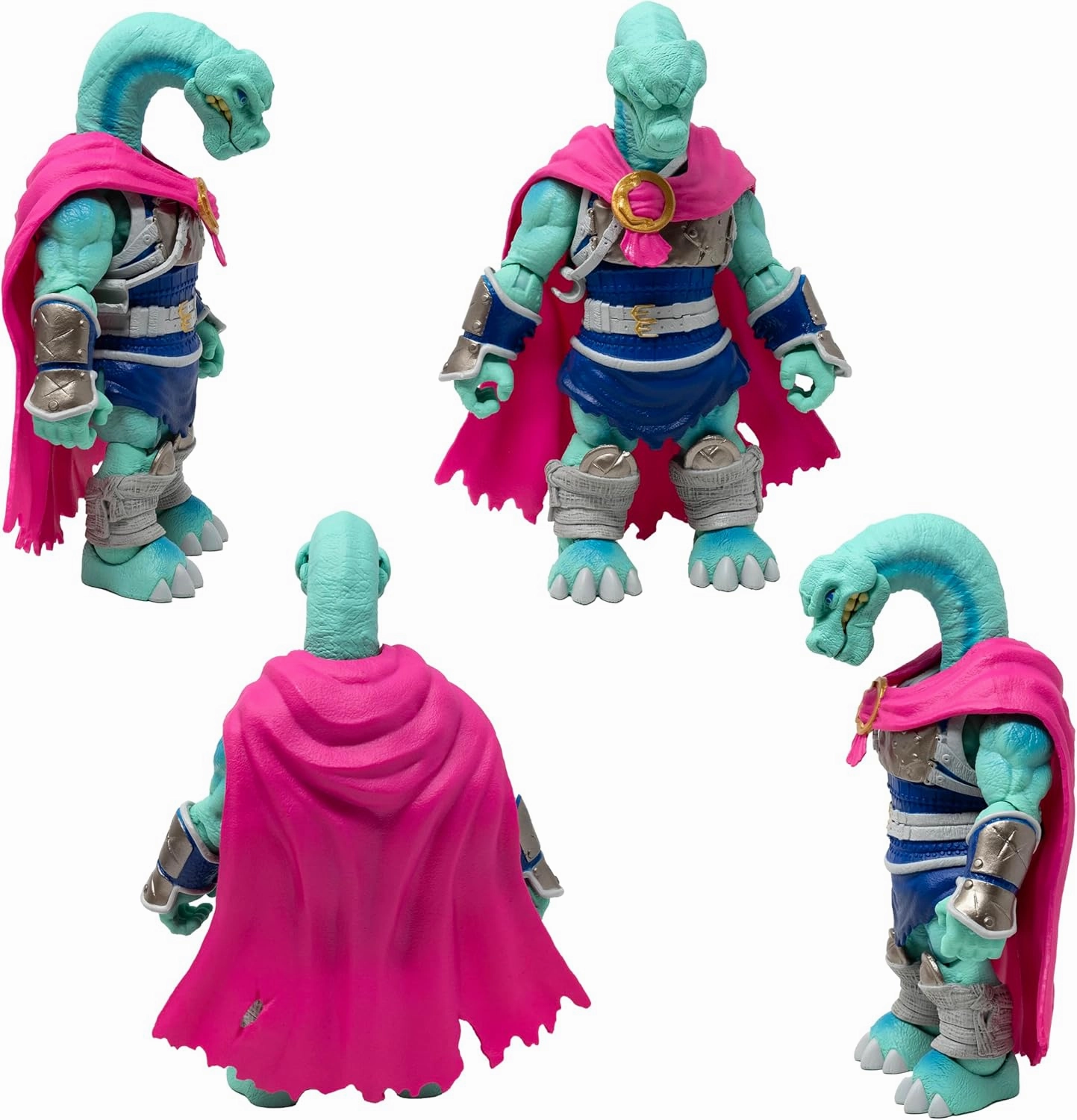Boss Fight Studio Saurozoic Warrior Kolig Shipbreaker Brontosaurus VikingFuturistic, Armored Dinosaur Hero – Highly Articulated, Posable Collectible Action Figure with Accessories – 6 Inch Scale 1:12
