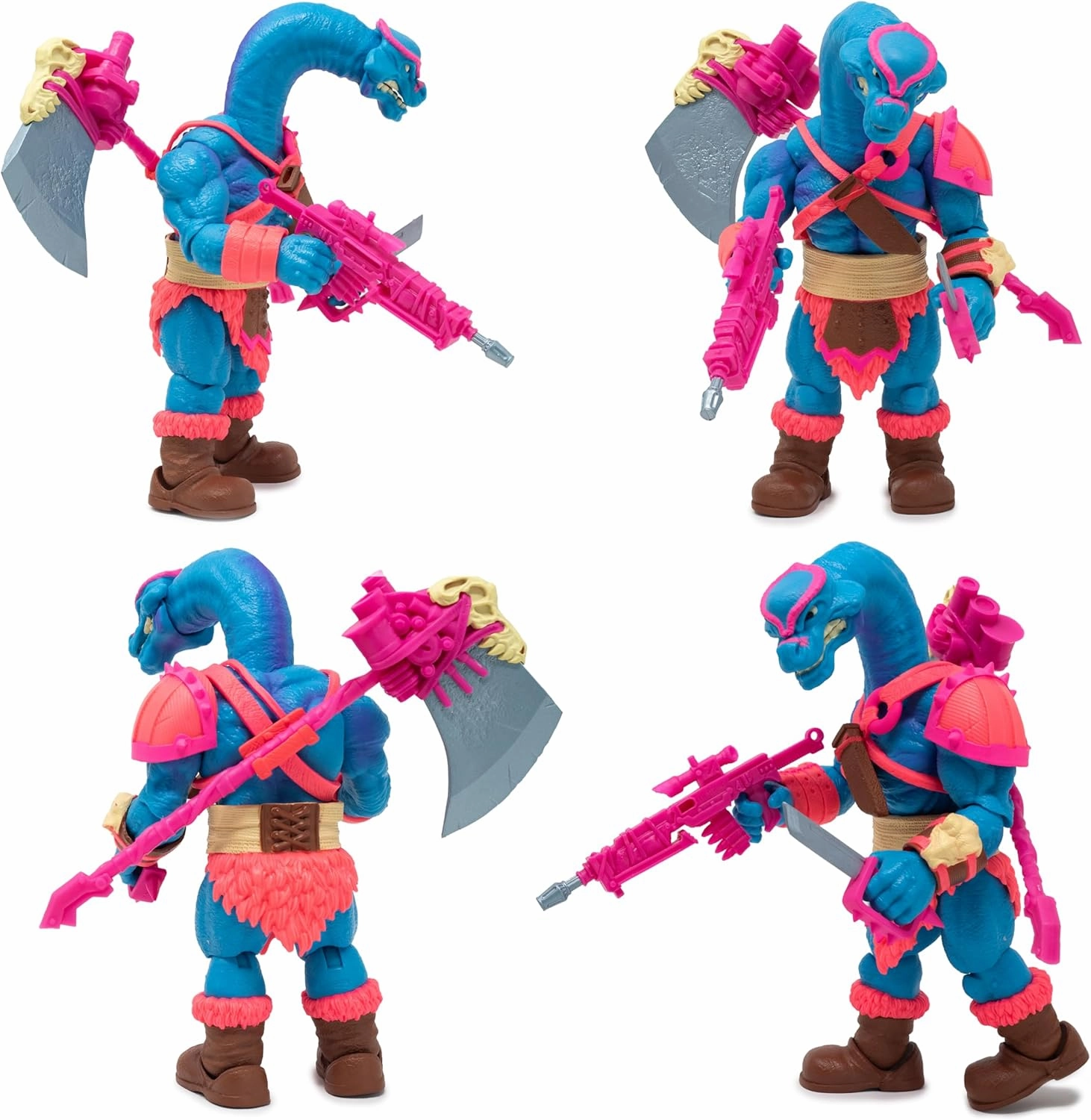 Boss Fight Studio Saurozoic Warrior Range Brakhion Futuristic, Armored Dinosaur Hero – Highly Articulated, Posable Collectible Action Figure with Full Range of Accessories – 6 Inch Scale 1:12, Ages 8 