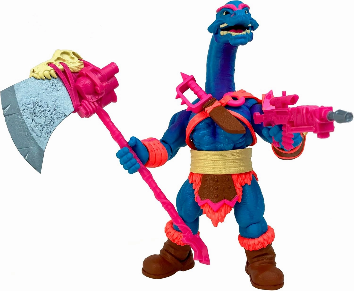 Boss Fight Studio Saurozoic Warrior Range Brakhion Futuristic, Armored Dinosaur Hero – Highly Articulated, Posable Collectible Action Figure with Full Range of Accessories – 6 Inch Scale 1:12, Ages 8 