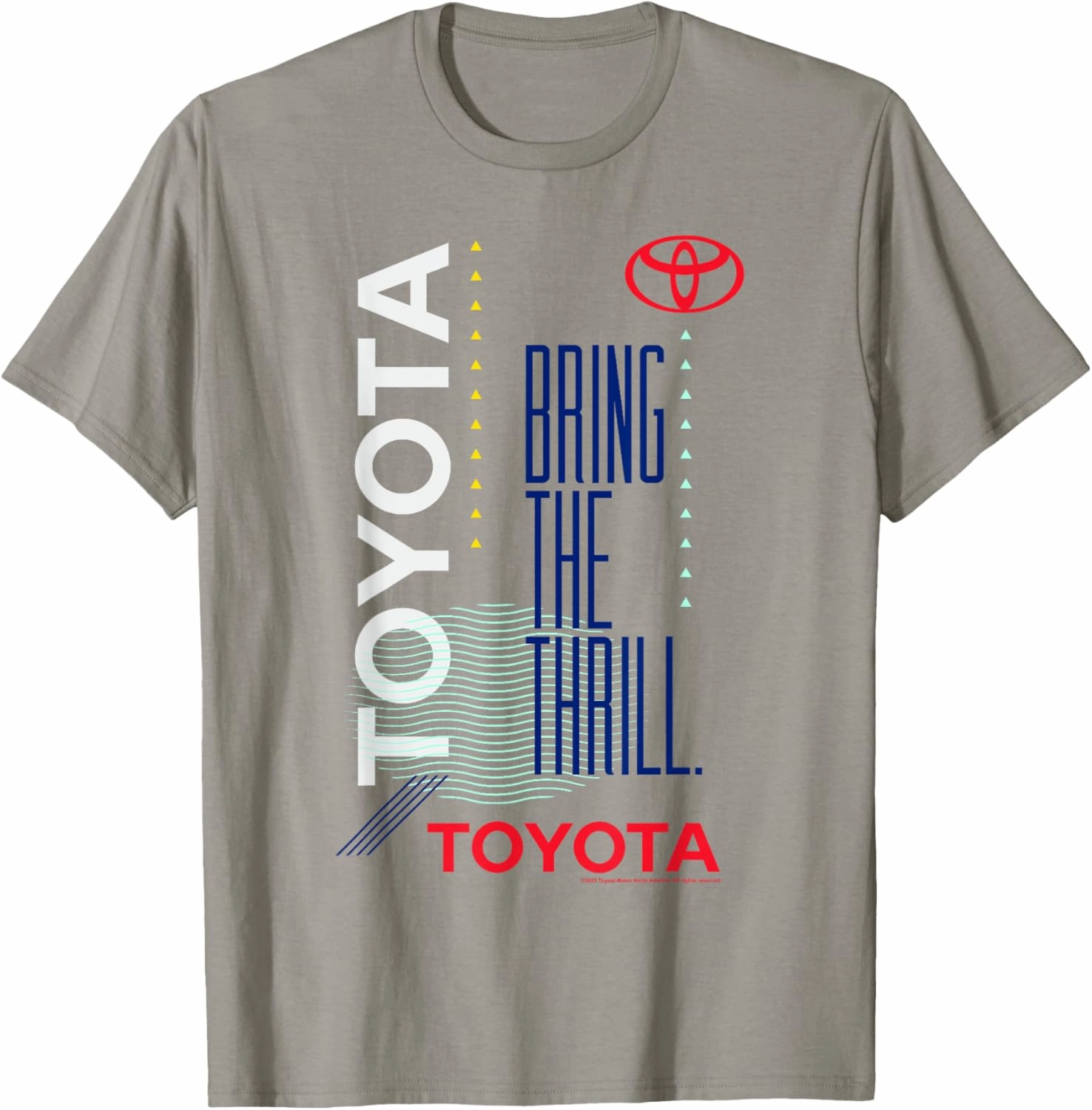 Bring The Thrill Epic Quote Big Chest Logo T-Shirt