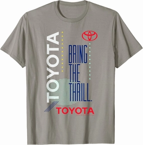 Bring The Thrill Epic Quote Big Chest Logo T-Shirt