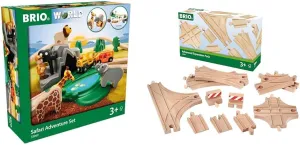 BRIO World 33960 Safari Adventure Set   BRIO World 33307 Advanced Expansion Pack