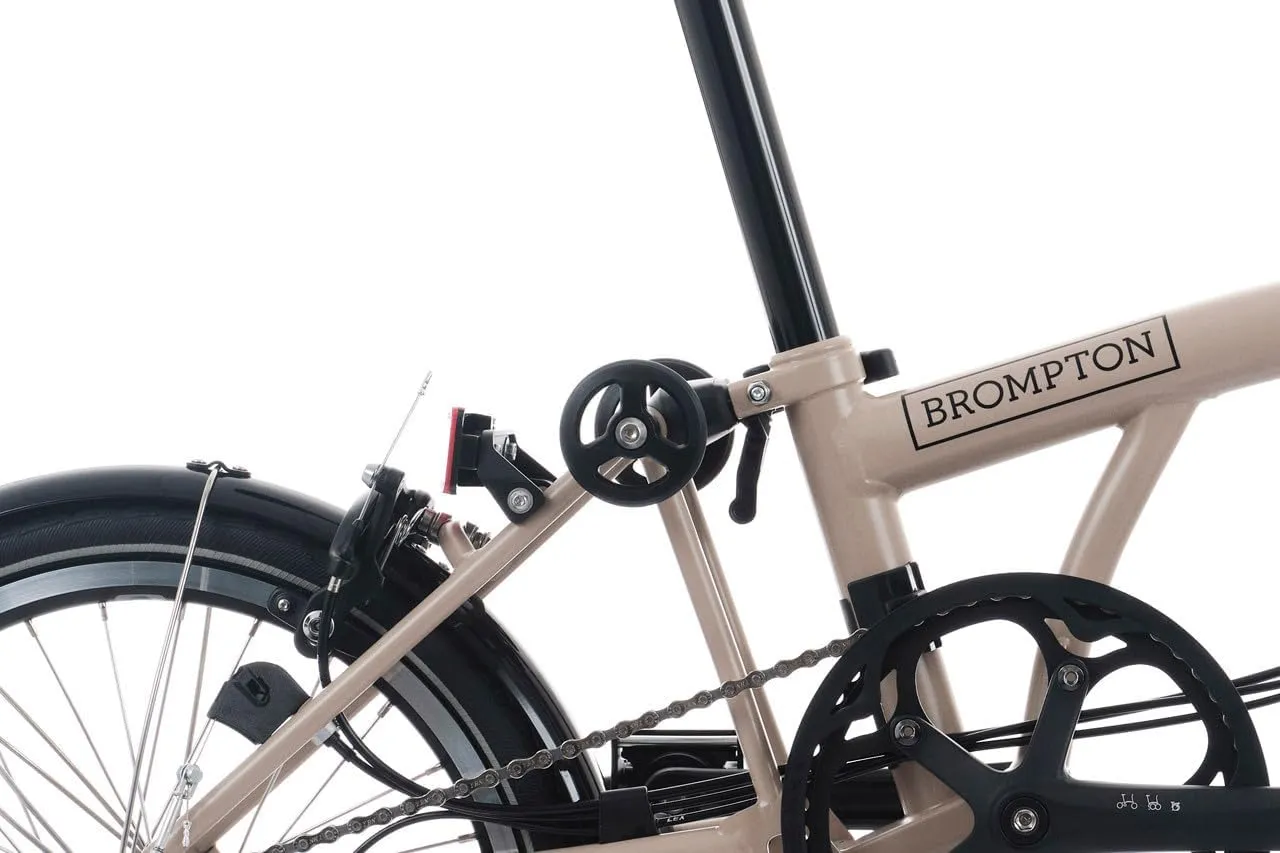 Brompton Folding Commuter Bike C Line 12-Speed | Compact, Lightweight, Urban Bike for Adults