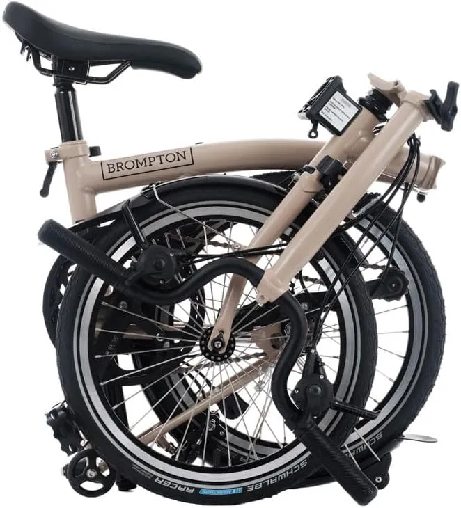 Brompton Folding Commuter Bike C Line 12-Speed | Compact, Lightweight, Urban Bike for Adults