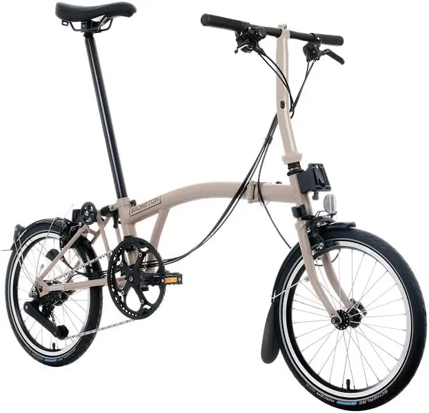 Brompton Folding Commuter Bike C Line 12-Speed | Compact, Lightweight, Urban Bike for Adults