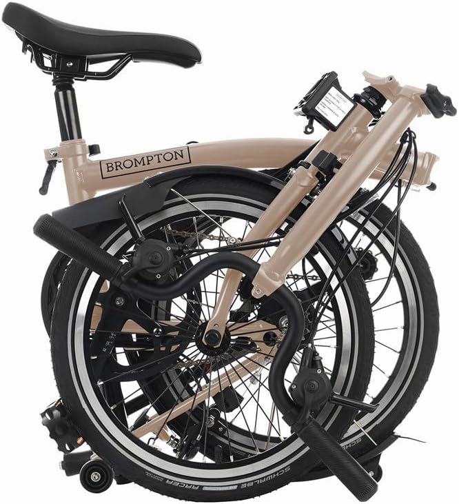 Brompton Folding Commuter Bike C Line 6-Speed | Compact, Lightweight, Urban Bike for Adults