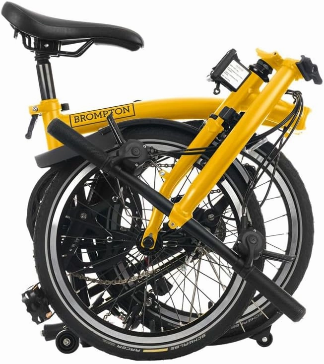 Brompton Folding Commuter Bike C Line 6-Speed | Compact, Lightweight, Urban Bike for Adults