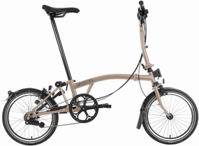 Brompton Folding Commuter Bike C Line 6-Speed | Compact, Lightweight, Urban Bike for Adults