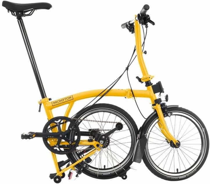 Brompton Folding Commuter Bike C Line 6-Speed | Compact, Lightweight, Urban Bike for Adults