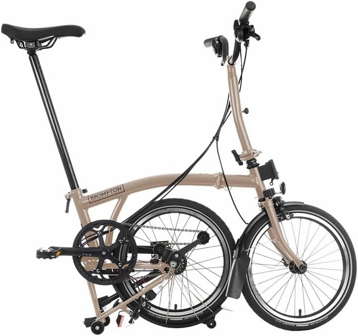 Brompton Folding Commuter Bike C Line 6-Speed | Compact, Lightweight, Urban Bike for Adults