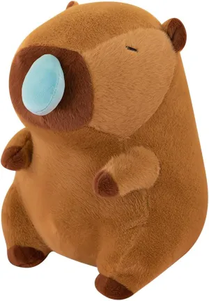 Capybara Plush Toy with Cute Snot Weighted Capybara Stuffed Animal Capybara Plushie Gifts Kawaii Capybara Soft Doll Pillow for Kids Boys Girls Adult 11 inch