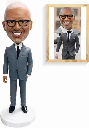 Create Your Own Bobblehead, Funny Office Manager Gifts, Personalized Action Figure of Yourself, Personalized Gifts for Boss