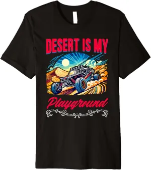 Desert My Playground Beach Race Rail Racing Car Dune Buggy Premium T-Shirt