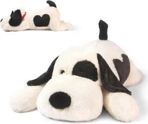 Dog Weighted Stuffed Animals,30 Inch 5.5 lbs Weighted Plush Animals,Giant Puppy Plush Pillow Toy, Gifts for Kids, Boys and Girls Adults (30" 5.5lbs)