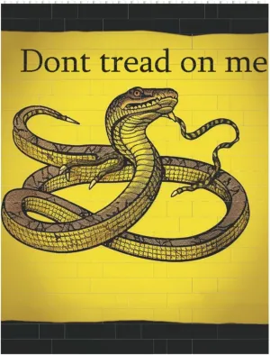 Dont Tread On Me Building Block Puzzle Personalized Building Bricks for Adults Square Shaped Block Puzzle Building Brick Block Puzzles Valentine's Day Gifts for Home Decor Brick Puzzle