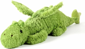 Dragon Stuffed Animal, 27 InchesPlush Dragon Toy for Kids, Cute Plushie Dragon, Green Dino
