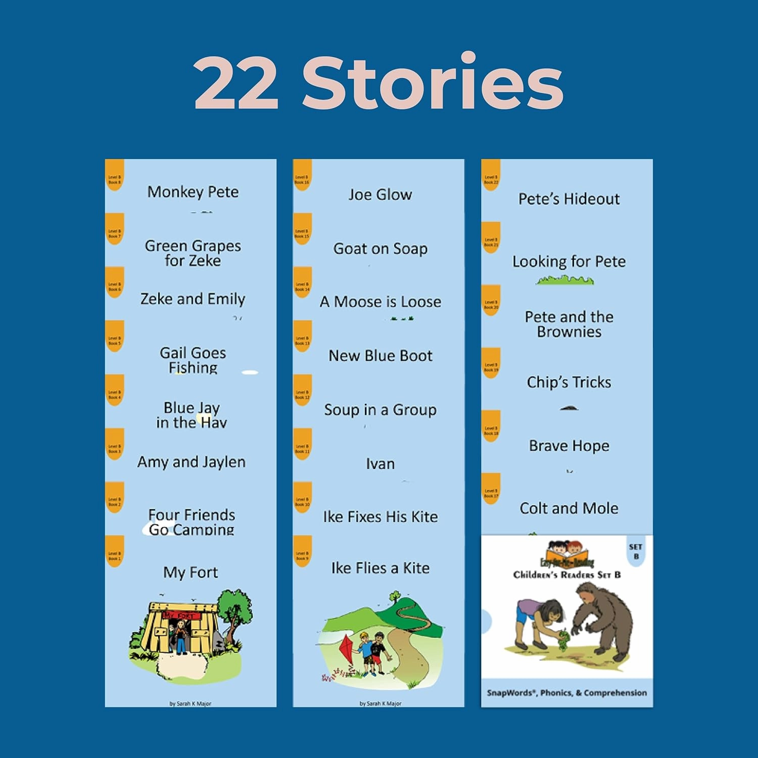 Easy-for-Me™ Children's Readers Set (Set B, 1 Pack)