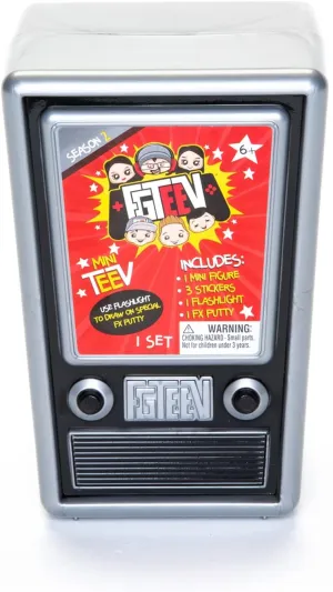 FGTeeV - Mini Mystery TeeV (Contains Figure, Putty, Blacklight, & Stickers, Series 2)